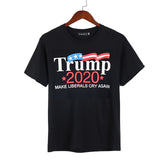 T Shirt Homme 2018 New Cotton O-Neck Short-Sleeve Shirts Pro Trump 2020 T-Shirt Trump Gifts For Men