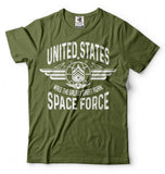 Brand Clothes Summer 2019 United States Space Force Shirt Make the Galaxy Great again Donald Trump Shirt T Shirt