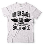 Brand Clothes Summer 2019 United States Space Force Shirt Make the Galaxy Great again Donald Trump Shirt T Shirt