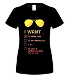 I Want To Break Free T Shirt for Men Queen T-Shirts Freddie Mercury Tees Rock Band Printed Clothes Graphic O Neck 100% Cotton