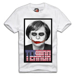 2019 Summer Round Neck Men'S Fashion Angela Merkel "Terror" Nsa Nato Eu Usa Joker Trump Putin Cool for Men T Shirts