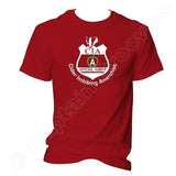 "CIA Badge Cider Imbibing Anarchist" T-shirt With Badger Logo  streetwear  t shirts