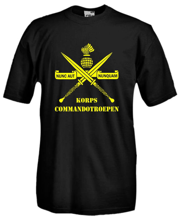 T-Shirt Military J821 Nunc aut Nunquam Korps Commandotroepen Special force