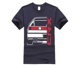 2019 Hot Sale 100% cotton Classic Japanese car fans CRX VTEC T-SHIRT (Type 1) Tee shirt